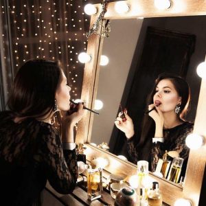 Vanity Mirror Lights – USB Vanity Lights Makeup Lighting 10 Dimmable Light Bulbs – Hollywood Style LED Vanity Mirror Lights Kit for Makeup – Table Bathroom Dressing Room