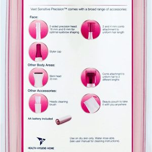 Veet Sensitive Precision Beauty Styler For Women (cell operated)