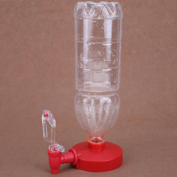 Cold Drink Dispenser Stand with Tap | Bottle Beverage Dispenser Stand with Tap/Plastic Bottle Dispenser Fountain for Cold Drink & Fizz Saver | Party Bar Buffet Dispenser for Home,Picnic