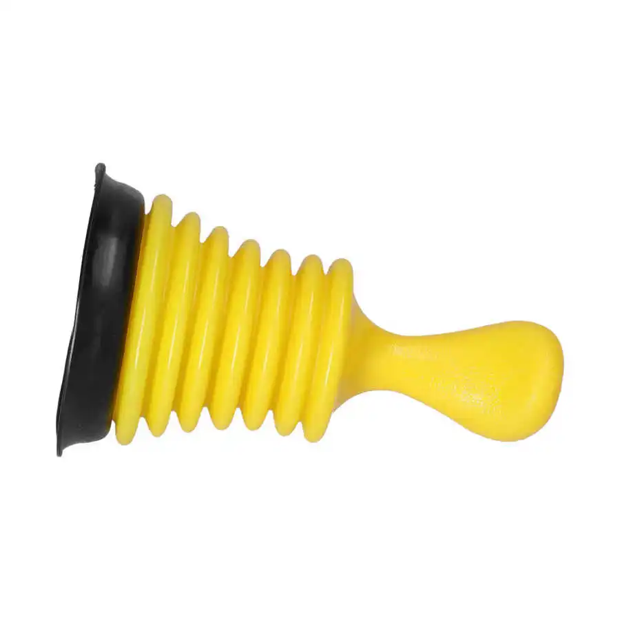 Sink and Drain Plunger for Bathrooms, Kitchens, Sinks, Baths and Showers. Small and Powerful (random color)