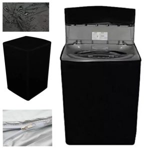 Single Washing Machine Cover – Parachute Type (High Quality) Waterproof (Random Color)