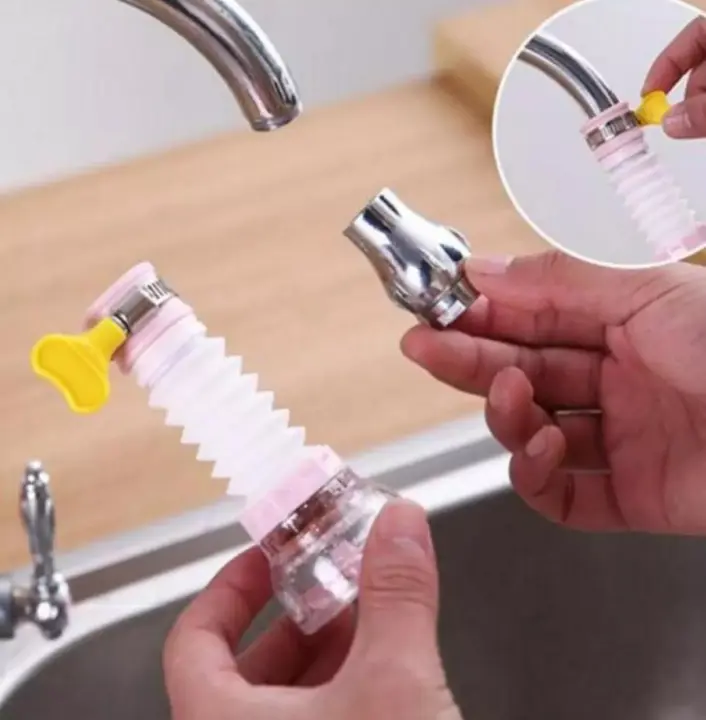 Kitchen Shower Splash Fan Faucet Water-saving Filter Shower Water Rotating Spray Regulator Tap Water Filter Valve for Kitchen tap nozzle extended filter water saving device Accessories - Each