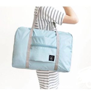 Multipurpose Foldable Travel Luggage Carry On Shoulder Duffle Bag Lightweight (random color)