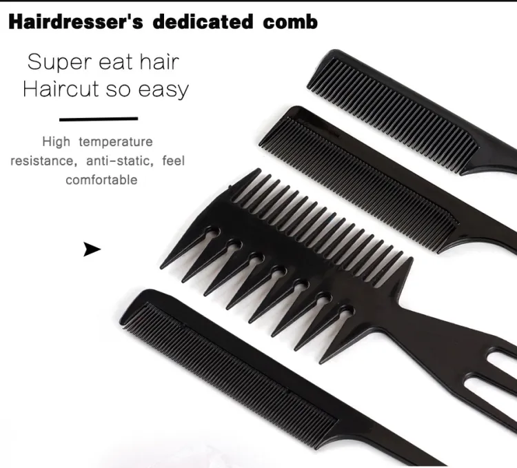 Pack of 10-Professional Hairdressing Combs For Women And Men
